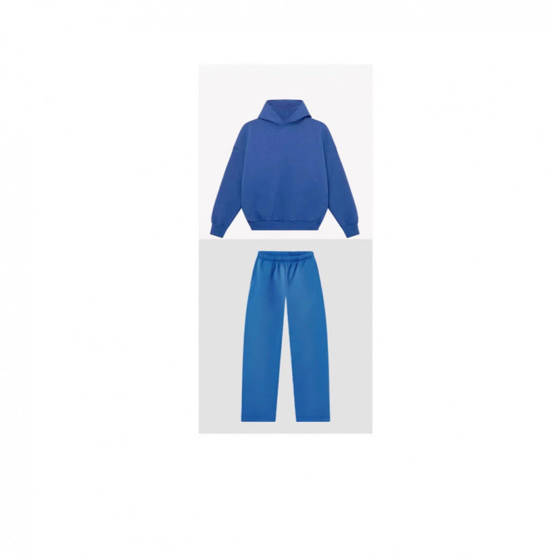 Women's Cozy Sweatshirt and Pants Set with High Collar and Casual Fit Lisslune