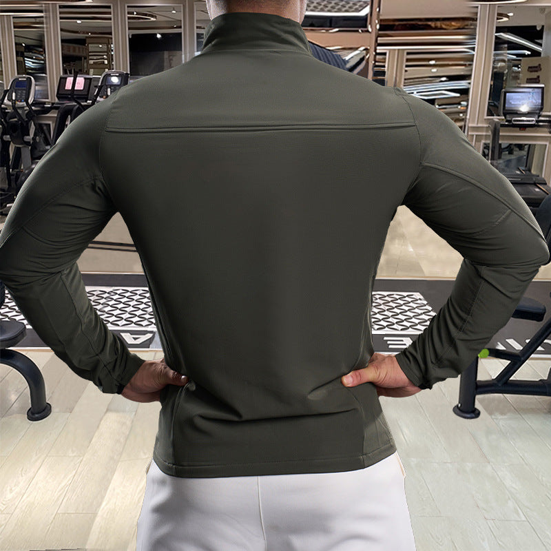 Men's functional jacket with elastic inserts and improved breathability Lisslune