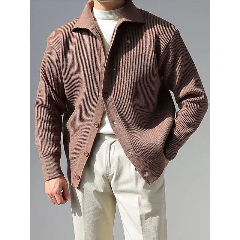 Men's Structured Button-Down Jacket Lisslune