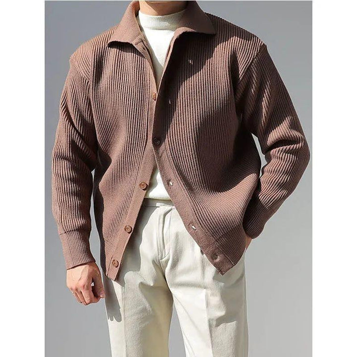 Men's Structured Button-Down Jacket Lisslune