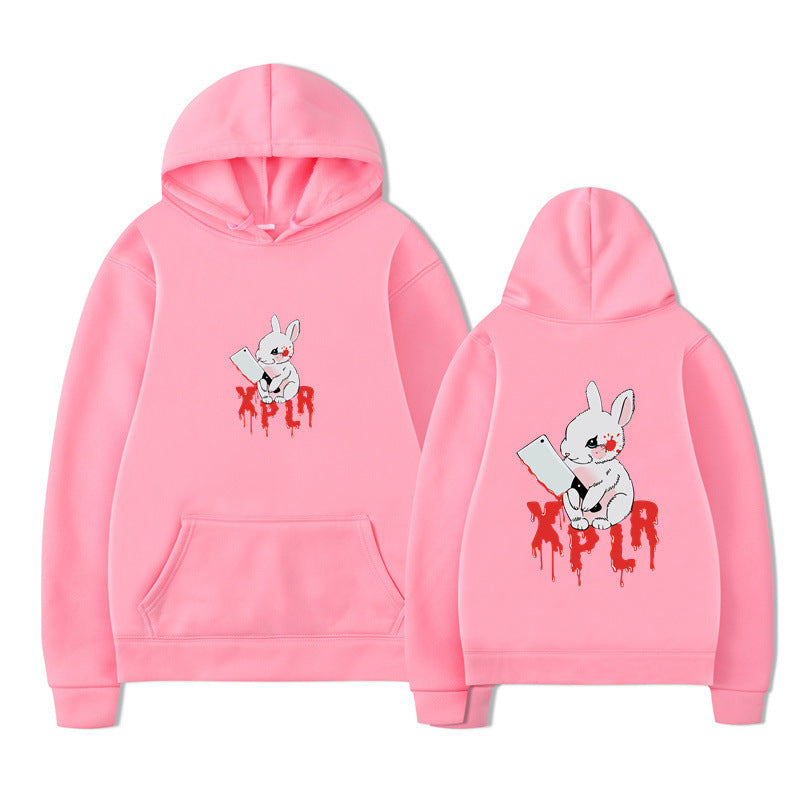 Women's hoodie with striking cartoon motif and comfortable fit Lisslune