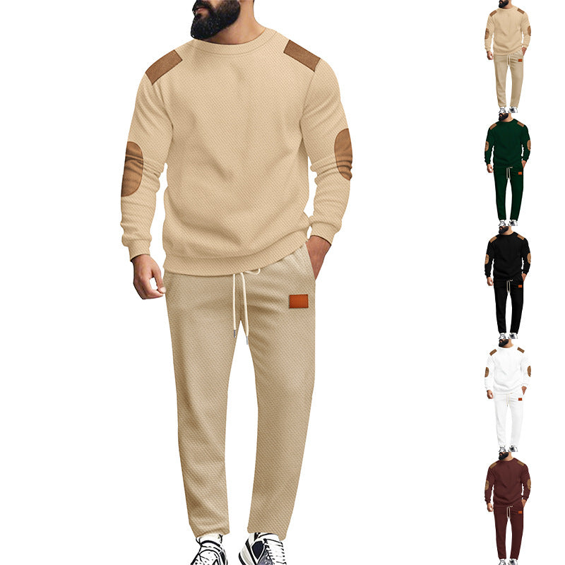 Men's stylish tracksuit set with elastic waistband and practical pockets Lisslune