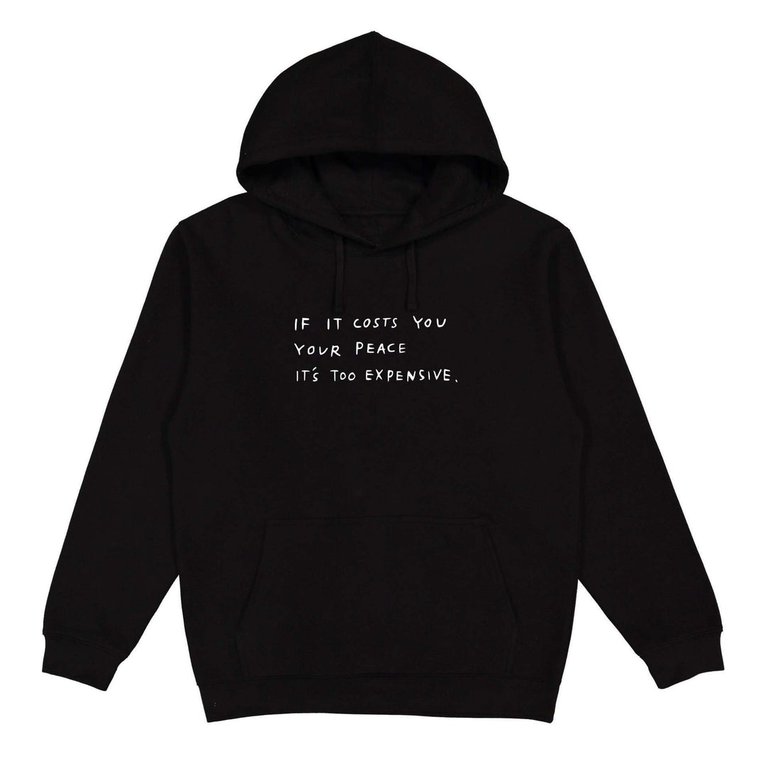 Women's hoodie with inspiring motif Lisslune