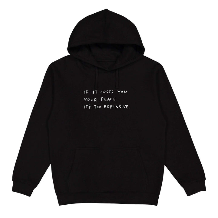Women's hoodie with inspiring motif Lisslune