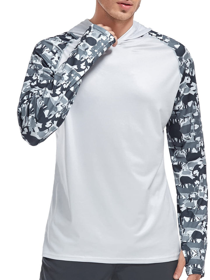 Men's Performance Long Sleeve Shirt with Uv Protection and Breathable Material Lisslune