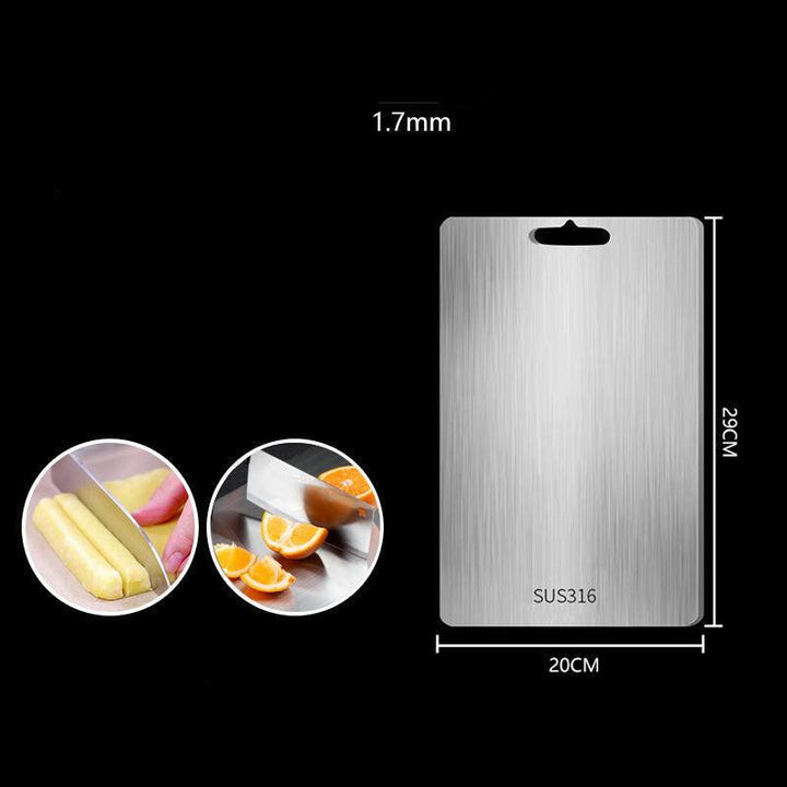 Lisslune | TitanPro – High-quality cutting board made of German stainless steel