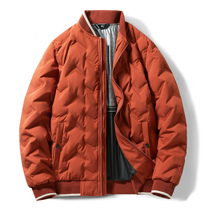 Men's quilted winter jacket with insulating inner lining Lisslune