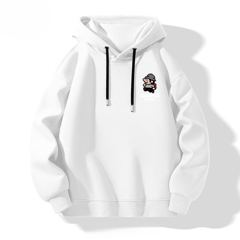 Women's Hoodie with Creative Gaming Motif Lisslune