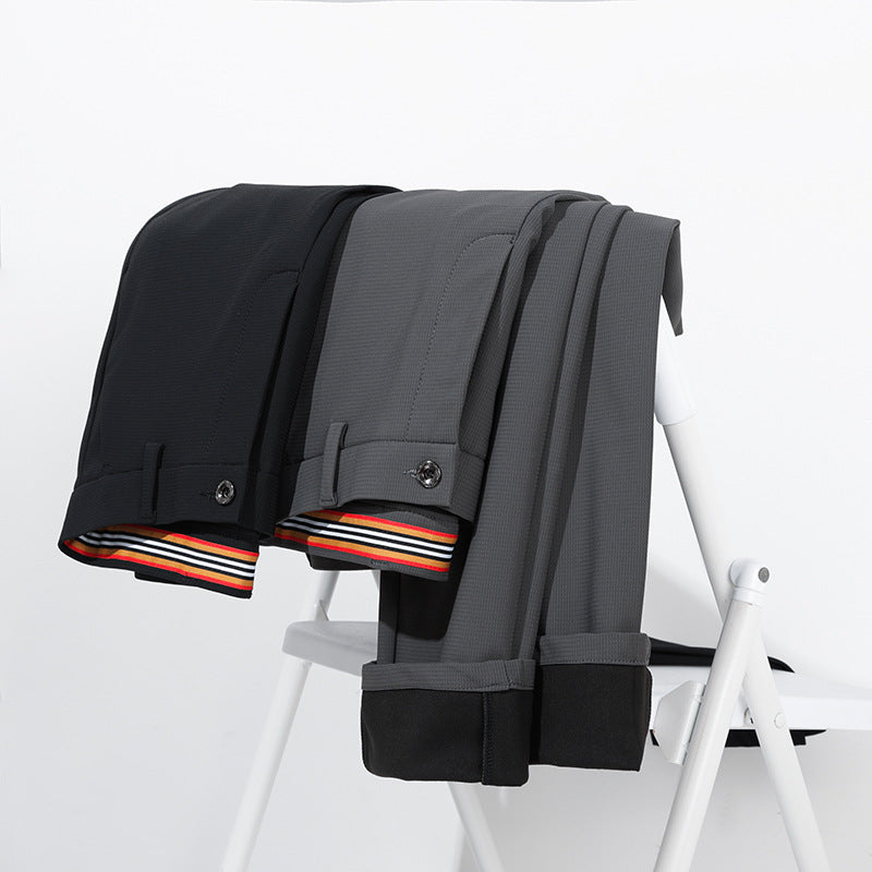 Men's elegant suit pants with breathable fabric Lisslune
