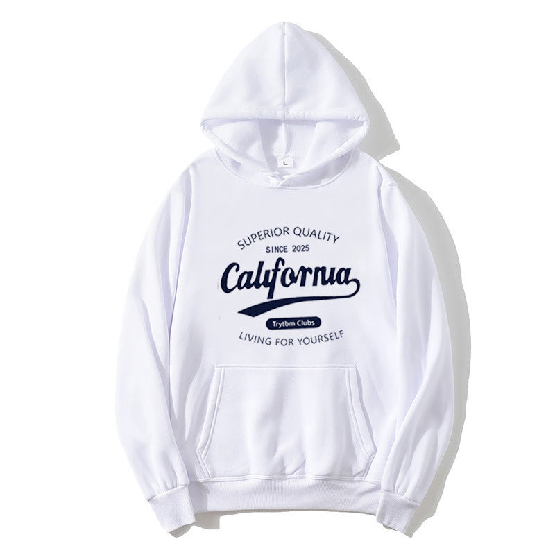 Women's casual hoodie with creative lettering Lisslune