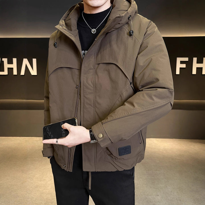 Men's Functional Winter Jacket with Adjustable Hood Lisslune