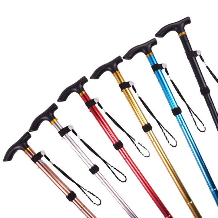 Lisslune | Folding Walking Stick for Seniors and Persons with Disabilities