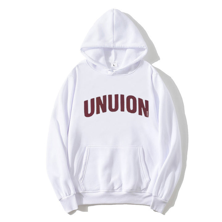 Women's hoodie with modern lettering Lisslune 1772612799