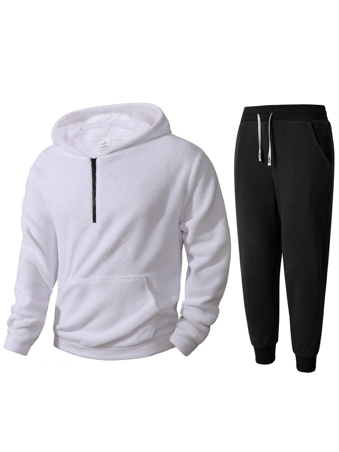 Men's Cozy Fleece Hoodie and Sweatpants Set Lisslune