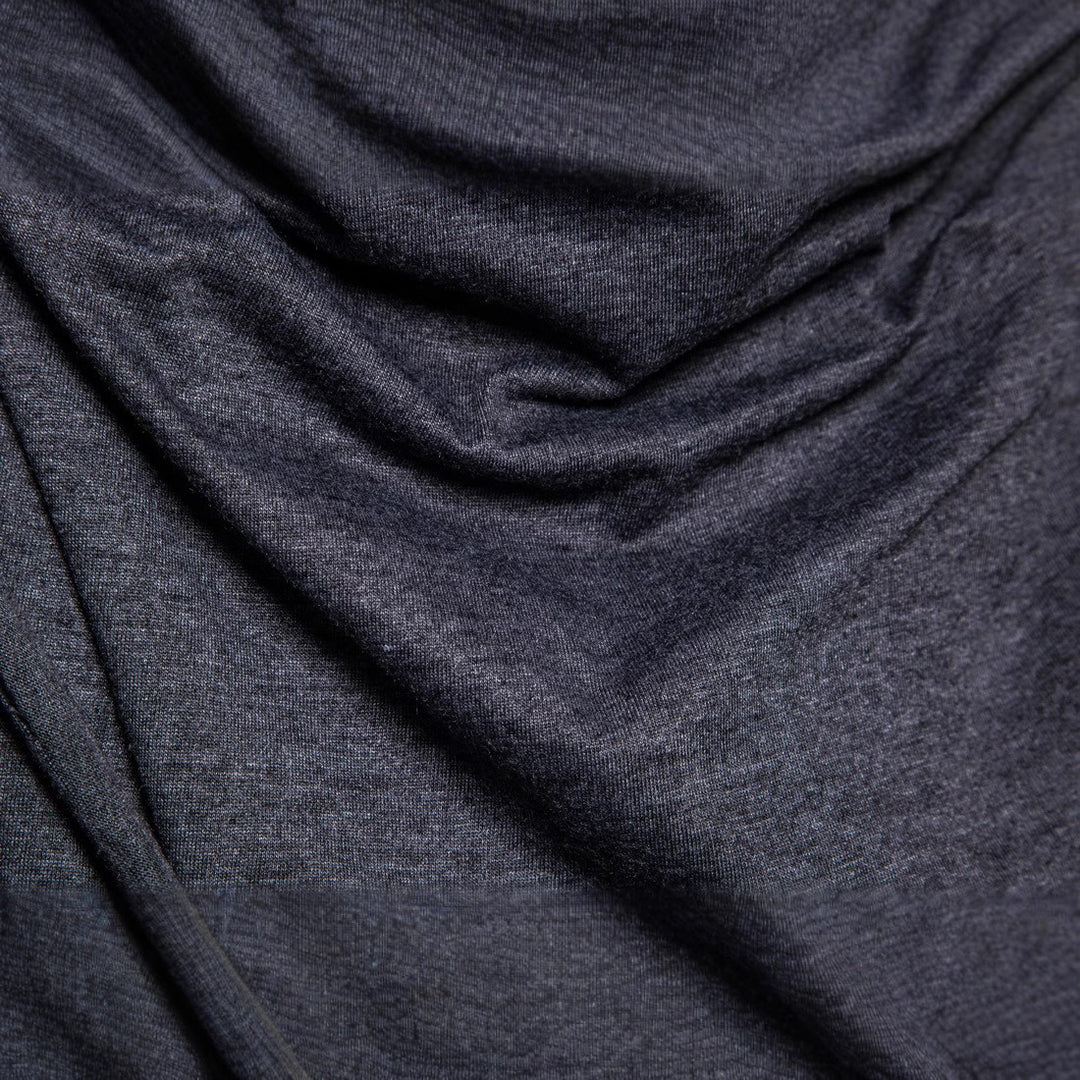 Men's asymmetrical hoodie shirt with decorative details Lisslune