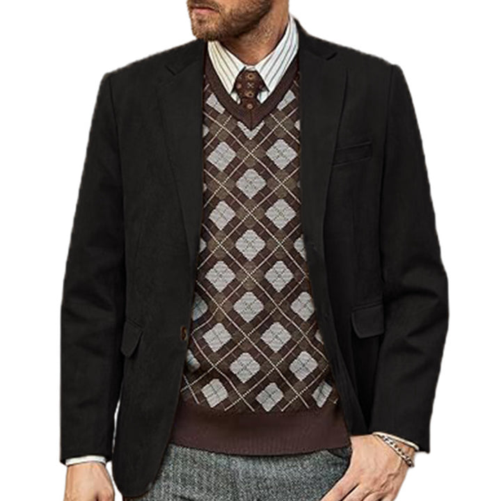 Men's elegant sports blazer with modern cut and fine details Lisslune