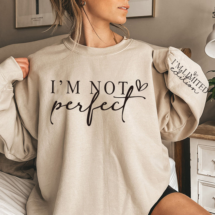 Women's Oversized Sweatshirt with Unique Statement Print Lisslune