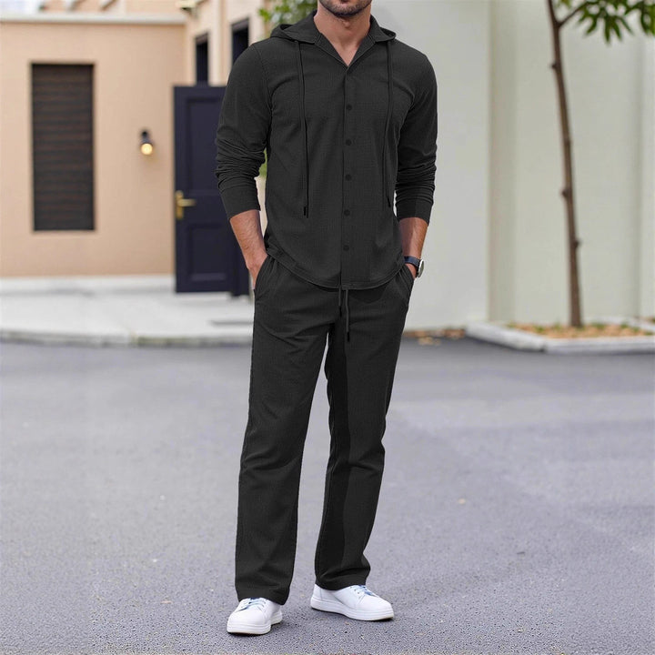 Men's sport top with full zip and lightweight joggers Lisslune