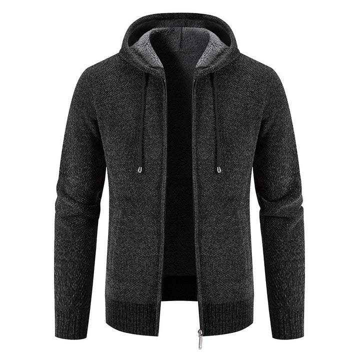 Men's hooded jacket with soft lining and innovative design Lisslune