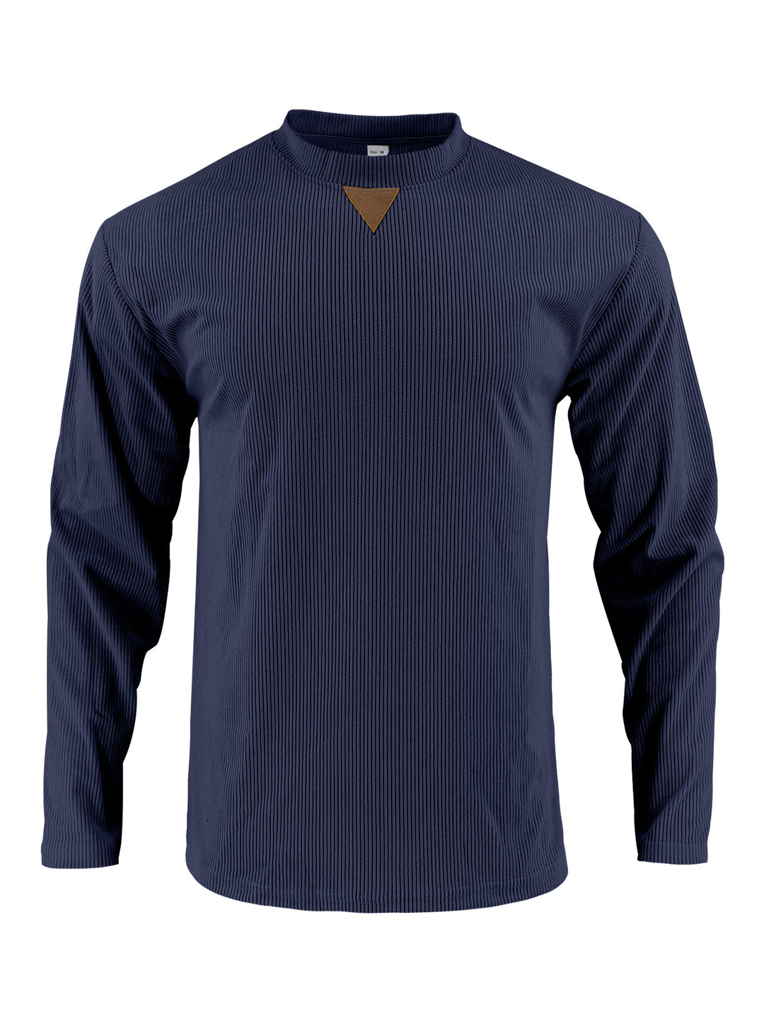 Men's sporty long-sleeve shirt with innovative texture design Lisslune