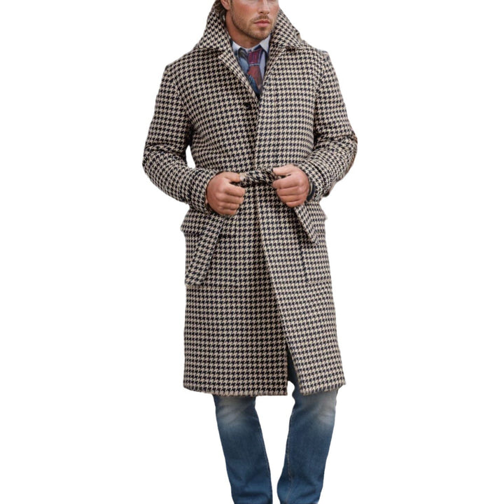 Men's classic wool coat Lisslune
