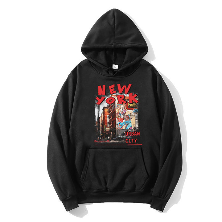Women's hoodie with urban New York design Lisslune