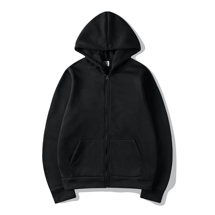 Women's hoodie sweatshirt with full zip and side pockets Lisslune