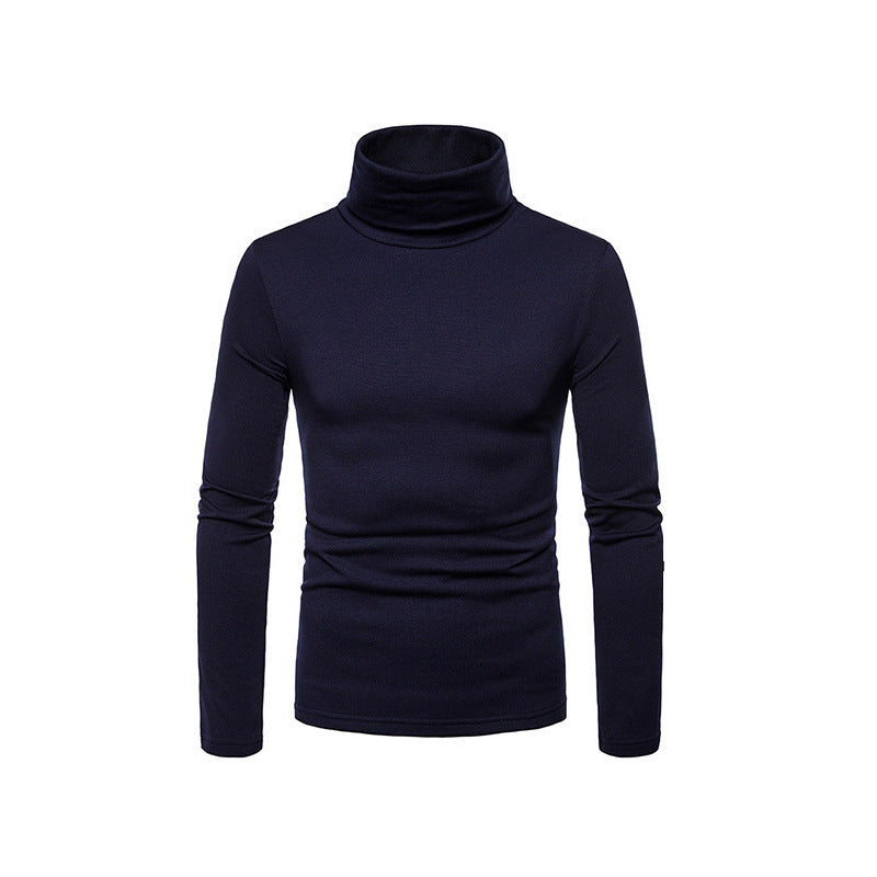 Men's stylish turtleneck sweater made of fine knit Lisslune