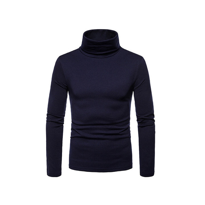 Men's stylish turtleneck sweater made of fine knit Lisslune