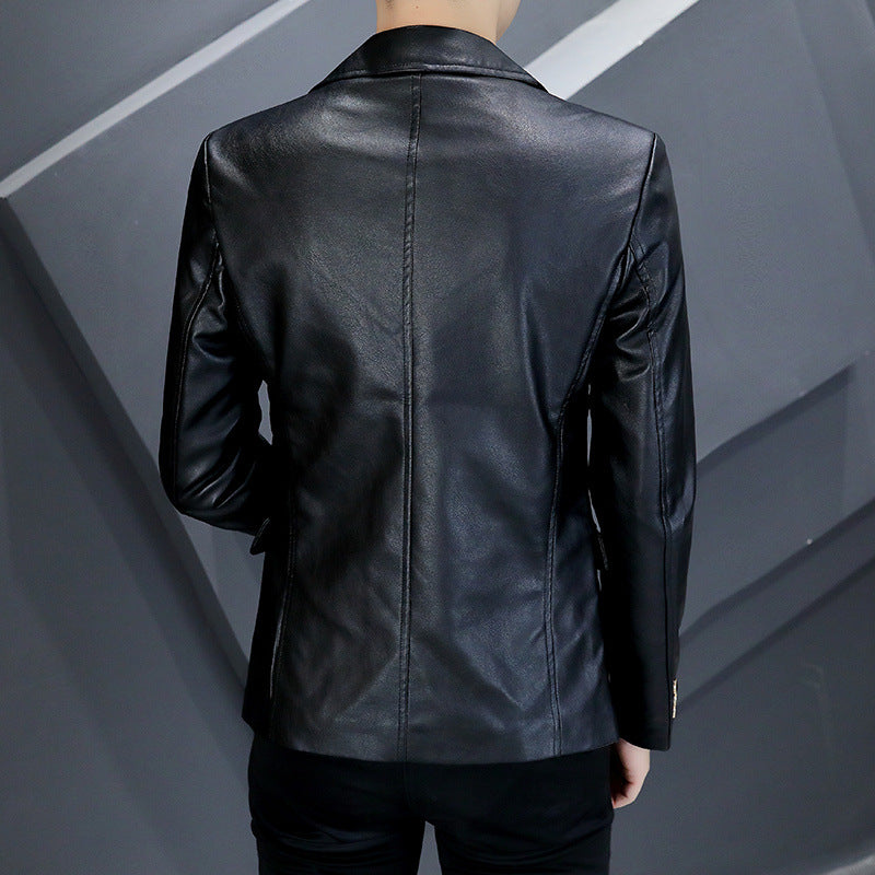 Men's Elegant Slim-Fit Blazer with Modern Accents Lisslune