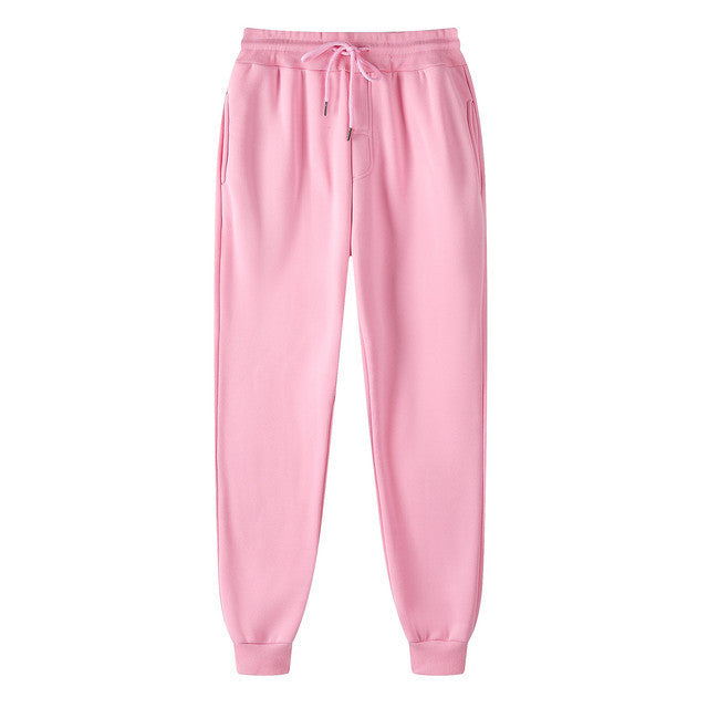 Men's sporty leisure pants with elastic waistband and practical pockets Lisslune