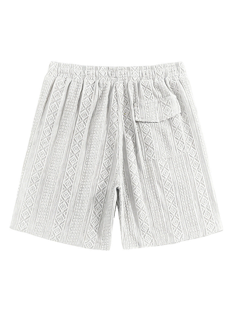 Men's Stylish Leisure Pants in Casual Knit Design Lisslune