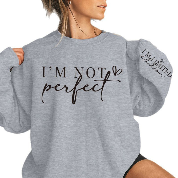 Women's Oversized Sweatshirt with Unique Statement Print Lisslune