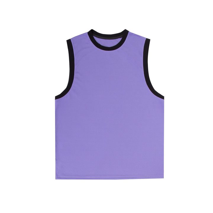 Rynx | non-binary outfits American retro contrast color vest loose pair sleeveless t-shirt stacked item trendy simple all-match top for men