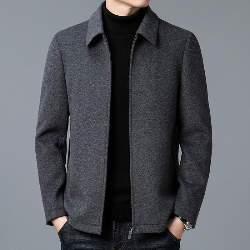 Men's Elegant Wool Jacket Lisslune