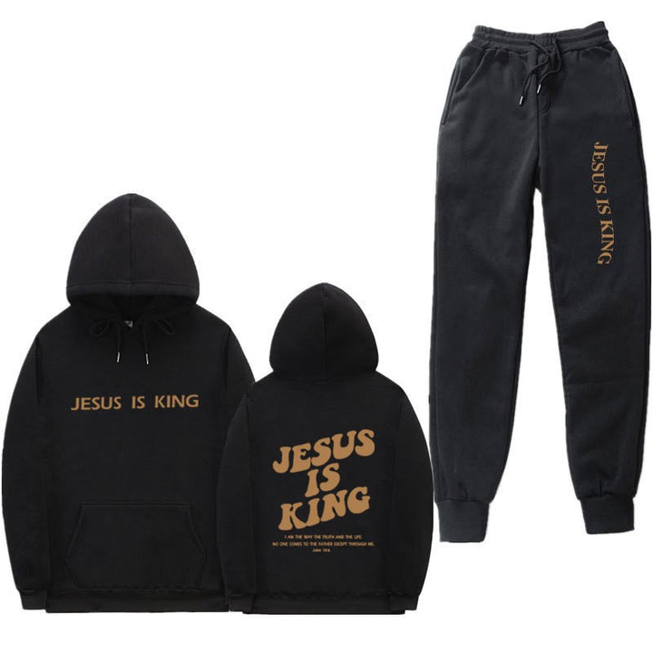 Women's Sweatshirt and Jogging Pants Set Lisslune