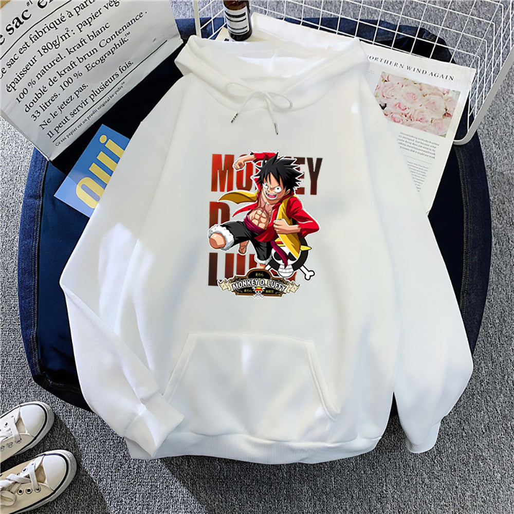 Women's Hoodie with Vibrant Anime Motif Lisslune