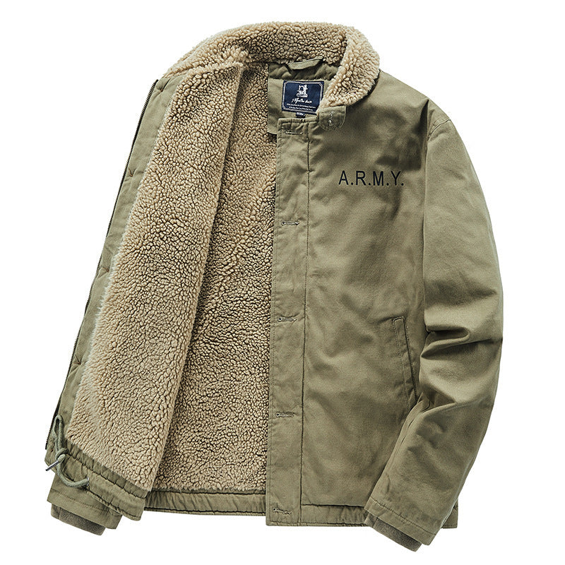 Men's Transitional Jacket with Soft Fleece Lining Lisslune