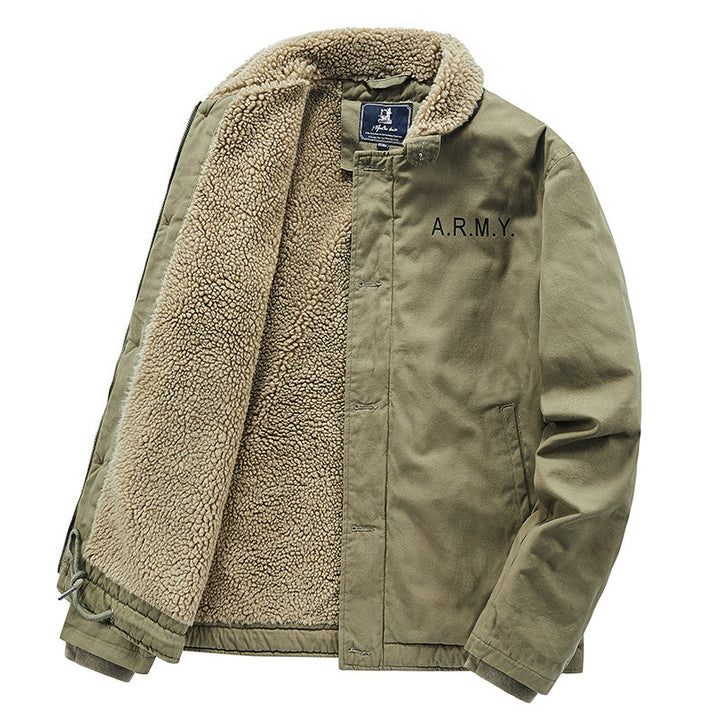 Men's Transitional Jacket with Soft Fleece Lining Lisslune