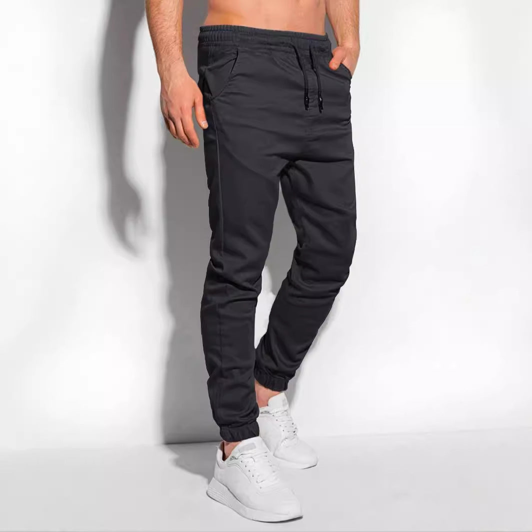 Men's sporty jogging pants with practical side pockets Lisslune