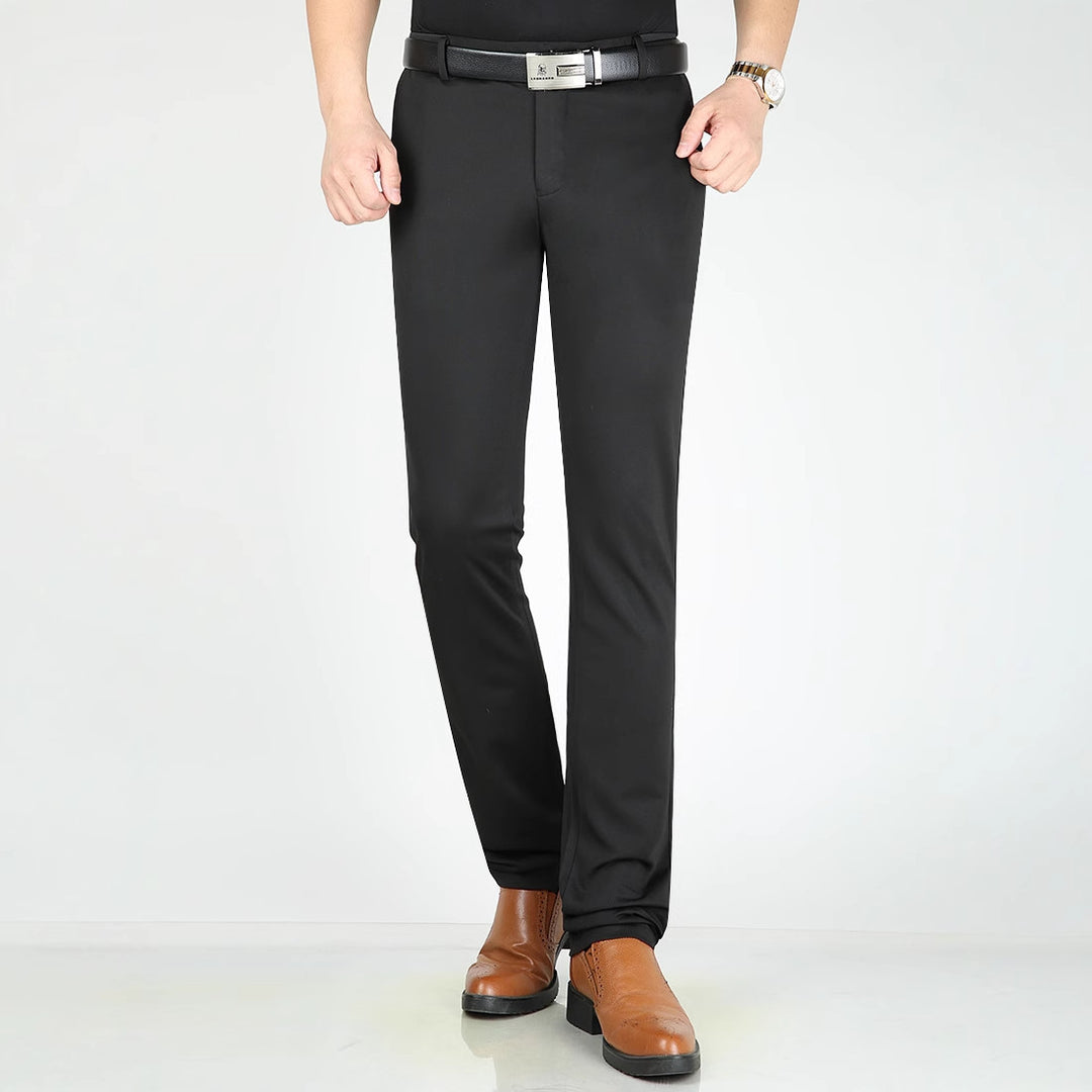 Men's elegant suit trousers with classic cut Lisslune