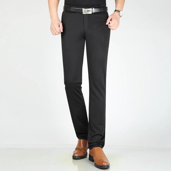 Men's elegant suit trousers with classic cut Lisslune