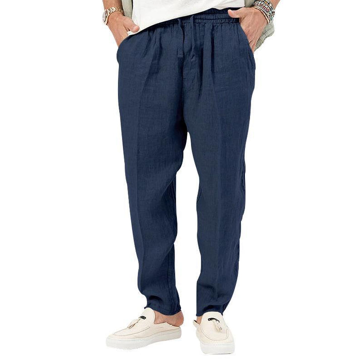 Men's loose linen pants Lisslune