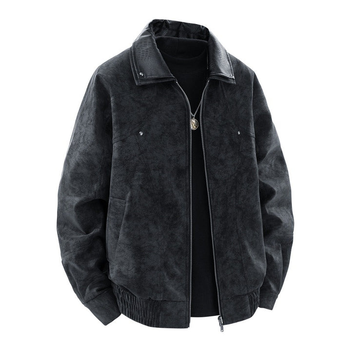 Men's stylish leather jacket Lisslune