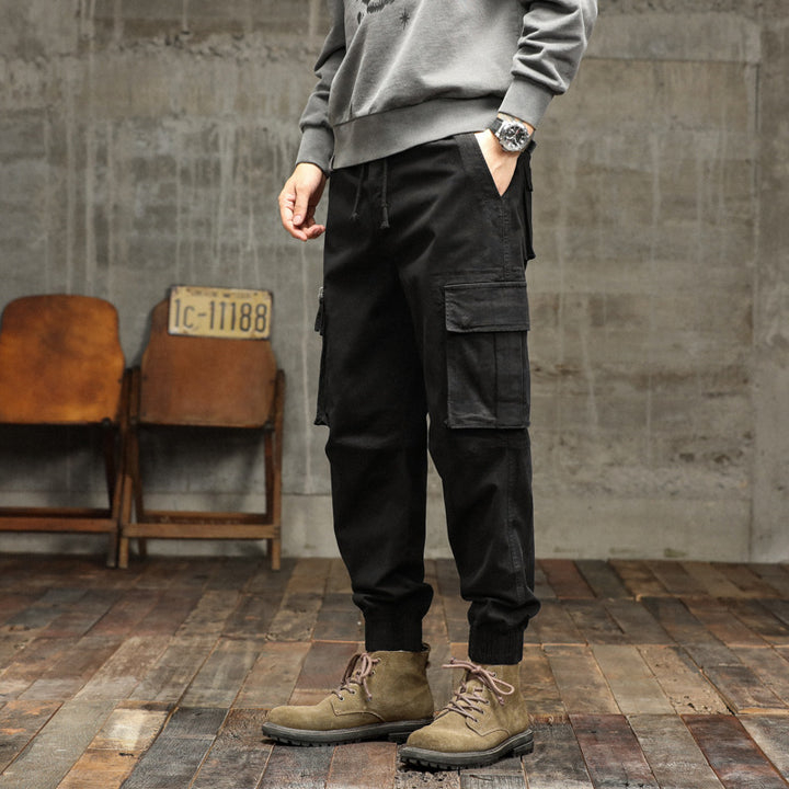 Men's cargo pants with multiple practical pockets Lisslune
