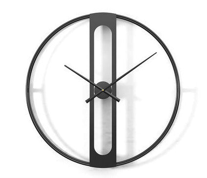 Lisslune | Nordic Large Silence Wall Clock for Living Space 20 Inch