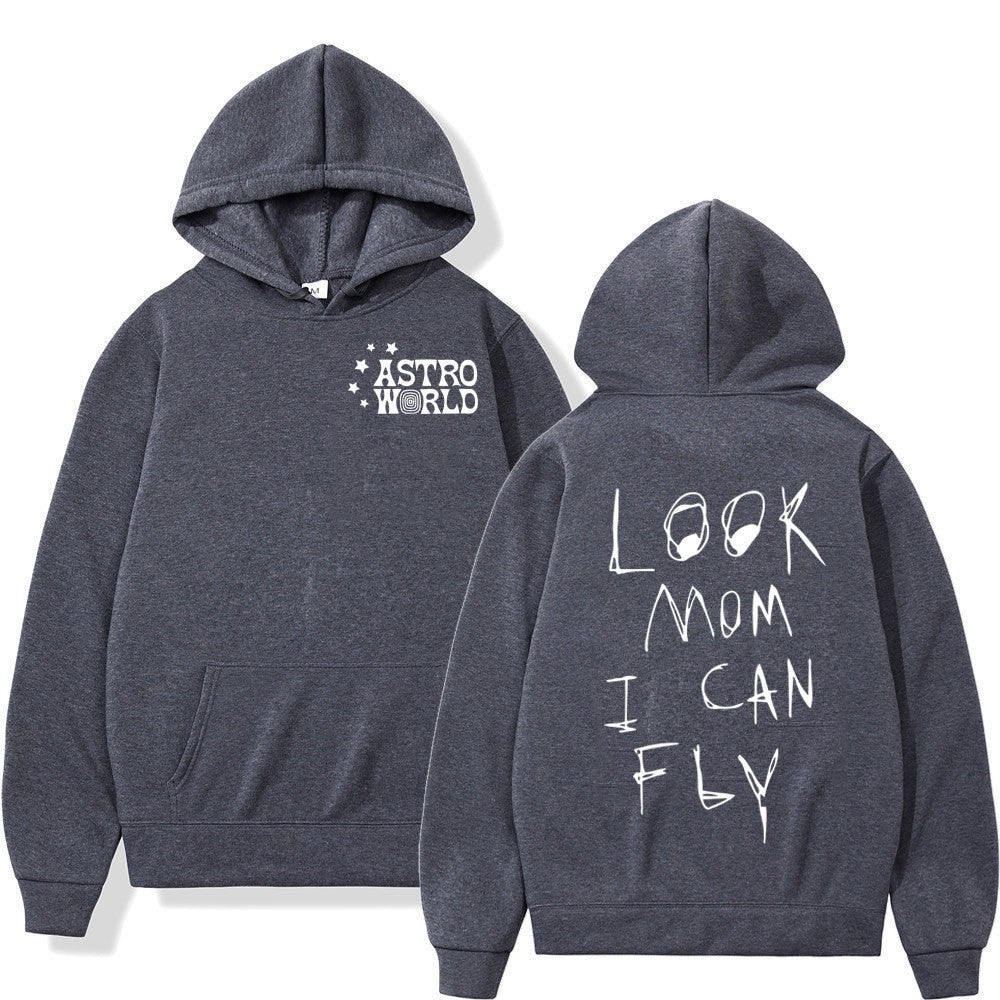 Women's hoodie with creative statement print Lisslune