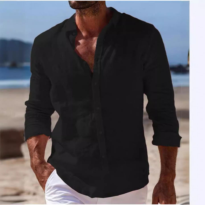 Men's Linen Shirt Lisslune