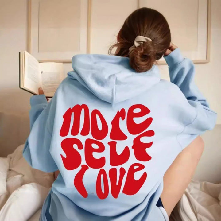 Women's hoodie with eye-catching print and oversized fit Lisslune
