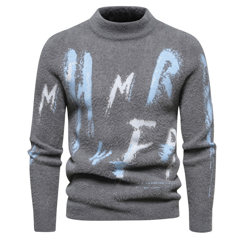 Men's Sweater with Modern Graphic Patterns Lisslune